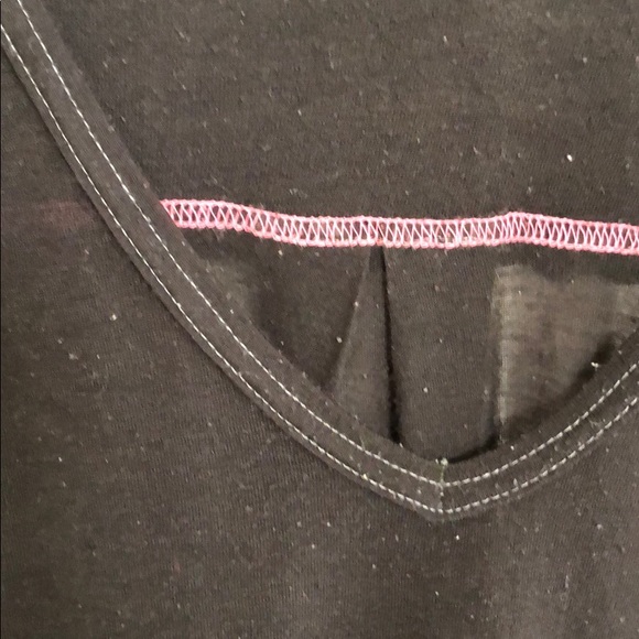 Black Free People short sleeve tee size small - Picture 3 of 4